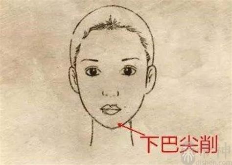 女人下巴有墨 綠色 色階